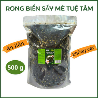 Rong biển sấy mè KHÔNG CAY phù hợp cho be - Rong biển sấy mè Tuệ Tâm - Rong biển ăn liền, chay mặn đều dùng được