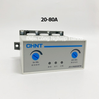 Rơle bảo vệ dòng điện CHINT JD-5 dải 20-80A 80-200A 160-400A