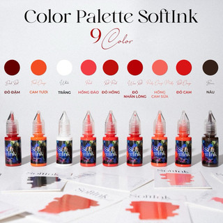 MỰC SOFT INK Color SoftInk MAI TUYẾT HÀ Phun Xăm Bong Đậm XỬ LÝ THÂM IBA