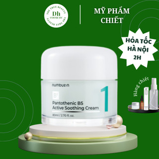 Kem Dưỡng Giảm Dầu Mụn Numbuzin No.1 Pantothenic B5 Active Soothing Cream Giảm Dầu Mụn 80ml