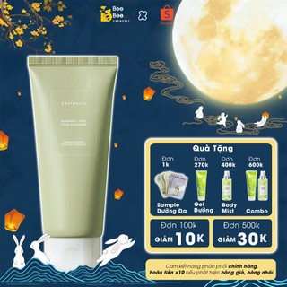 Sữa rửa mặt ngải cứu dịu nhẹ graymelin mugwort pure foam cleanser 150ml