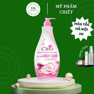 Sữa dưỡng thể Citra ngọc trai Pearly Bright UV 100% supper collagen + Vit C Thái Lan 400ml