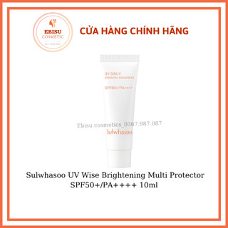 Kem chống nắng dưỡng trắng da Sulwhasoo 10ml