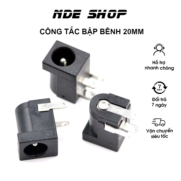 10 cái Jack Nguồn DC Cái 5.5x2.1mm