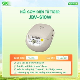 Jbv-s10w / jbv-s18w - nồi cơm điện tử tiger jbv-s10w/s18w - bảo hành chính hãng