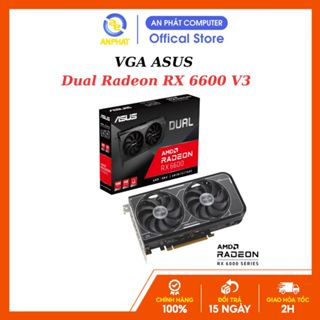 Card Màn Hình VGA ASUS Dual Radeon RX 6600 8GB GDDR6 - Bảo hành chính hãng 36 tháng