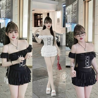 h3/Set tăm li trễ vai siu xinh iuuu 📌355k sm