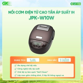 Jpk-w10w - nồi cơm điện tử cao tần áp suất tiger jpk-w10w 1.0l - bảo hành chính hãng