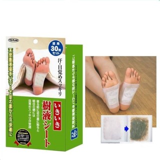 Miếng dán thải độc chân Kinomegumi 30 miếng Nhật Bản