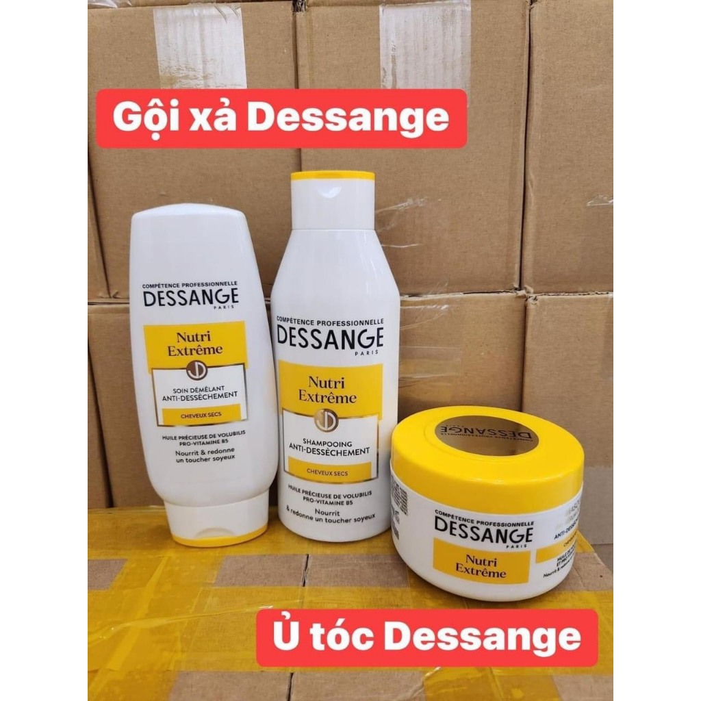 BỘ GỘI XẢ Ủ DESSANGE PHÁP 200ML