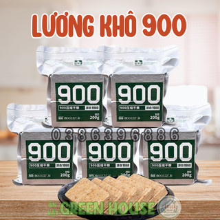 COMBO: 1KG lương khô hộp sắt 900, lương khô 90, lương khô 13 ăn sáng, ăn vặt