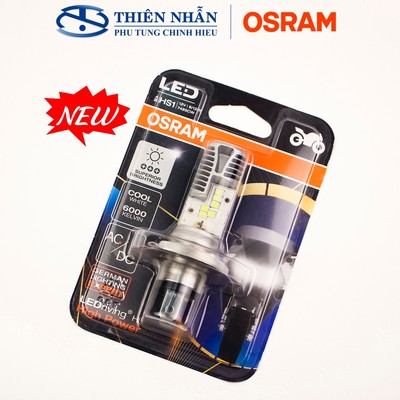 Bóng đèn LED OSRAM HS1 High Power WaveRS, Future125, Vision, PG1, Air Blade 125, Exciter 135/150 tăng sáng trắng 7485CW