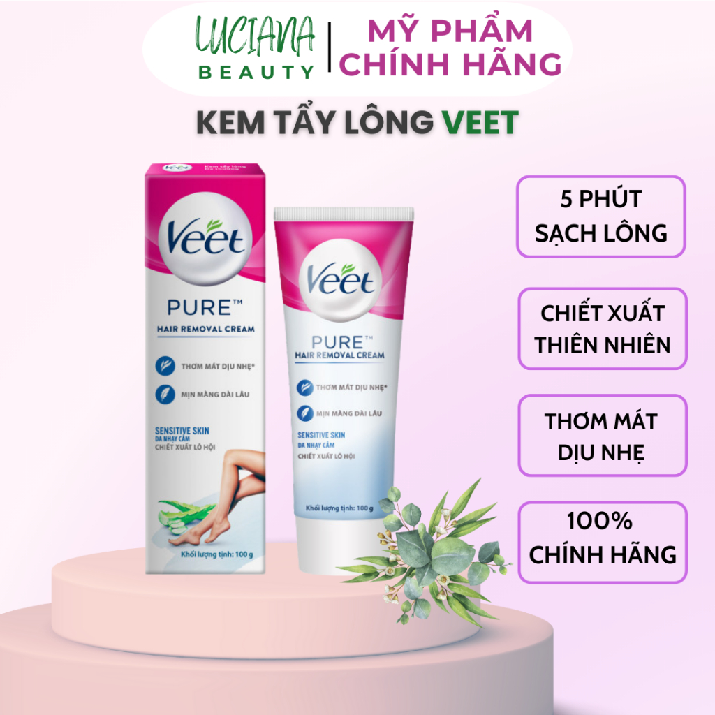 Kem Tẩy Lông Veet 100ml Chính Hãng