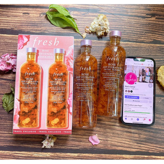 Nước hoa hồng fresh rose deep hydration toner 250ml