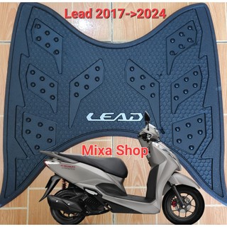 Thảm lót chân xe lead 2017->2024 loại đặc biệt t10, thảm gác chân lead