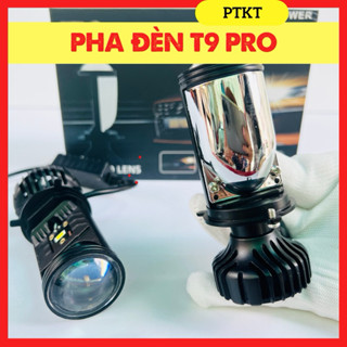 ( Chính Hãng Tặng hậu adudi) Đèn led bi cầu mini T9 pro 45w bản cao cấp 2024  chân h4 ( giá 1 đèn BH : 24 tháng )