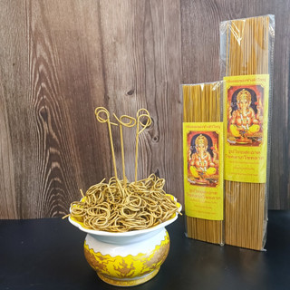Hương Nhang Thần Tài Thái Lan Nhập Khẩu Chính Hãng Cuộn Tàn Tài Lộc Túi 79 Nén