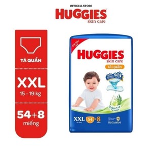 Tả quần huggies skincare xxl 54+8 miếng, xxl 28+6 miếng