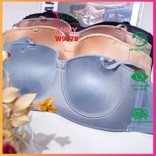 Áo ngực bigsize có gọng cúp ngang Thái Lan Anny 9578, Đệm mỏng 0.3cm, Cúp C,Áo lót bigsize,Quả bự,Bản lưng to,chống tuột