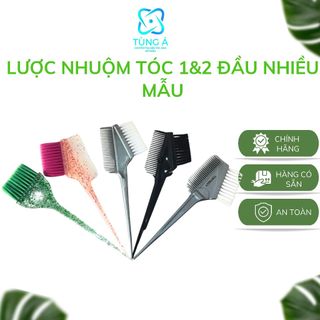 💖💖freeship💖💖lược nhuộm tóc 1 & 2 đầu nhọn-lược kim tuyến -mỹ phẩm tùng á