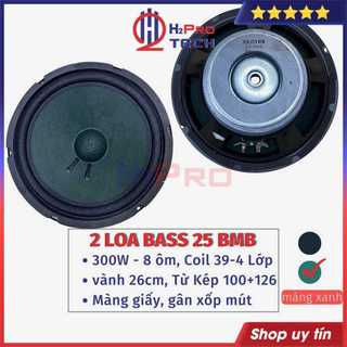 Loa Rời Bass 25 BMB PA2522 Nhật 600W ( Giá 2 Cái ), Loa BMB Bass 25 Lắp Karaoke Cao Cấp, Từ Kép