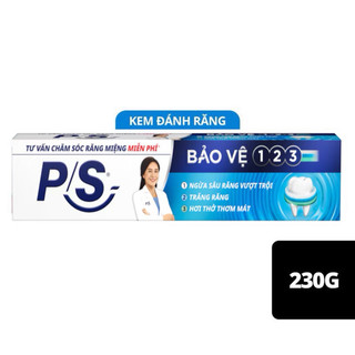 Kem đánh răng P/S Bảo Vệ 123 Chăm Sóc Toàn Diện 230g