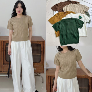 Áo len vặn thừng al290