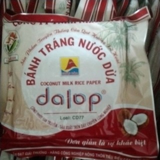 Bánh tráng nước dừa dalop thùng 10 gói