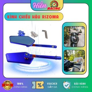 Kính xe máy thời trang mini gương chiếu hậu Rizoma xéo gắn cho xe AB SH SH Mode Wave ( Giá Một Cặp )
