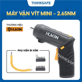  Máy vặn vít mini HUKAN HM5-CS05N Lực siết 2.5Nm Đầu lục giác 6.35 Tốc độ 180v p Máy siết vít chính hãng - Thinksafe 