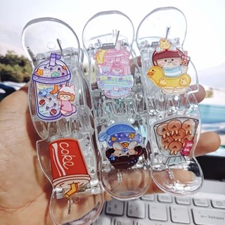 Kẹp tóc càng cua 3 răng trong,5răng trong hình dễ thương