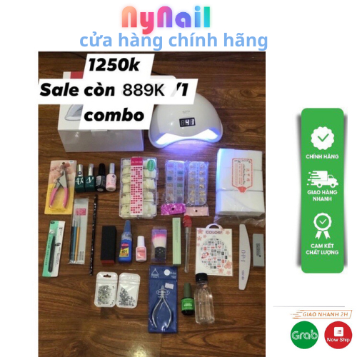 combo đồ nail cơ bản cá nhân đầy đủ dụng cụ