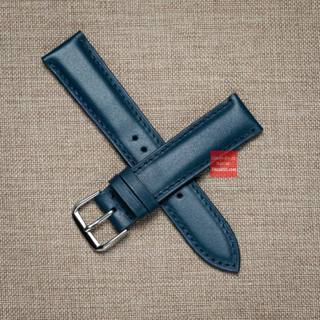 Dây đồng hồ da bò thật 100% TiktakUS ( Size từ 18mm đến 22mm ) - tặng khóa và cây thay dây