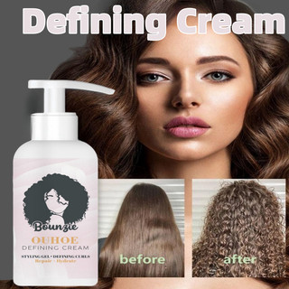 Curl Cream Gel Giữ Nếp Tóc Xoăn Kem tạo kiểu tóc ,Giữ Nếp Tóc Uốn và độ đàn hồi ,Dưỡng ẩm tóc xoăn
