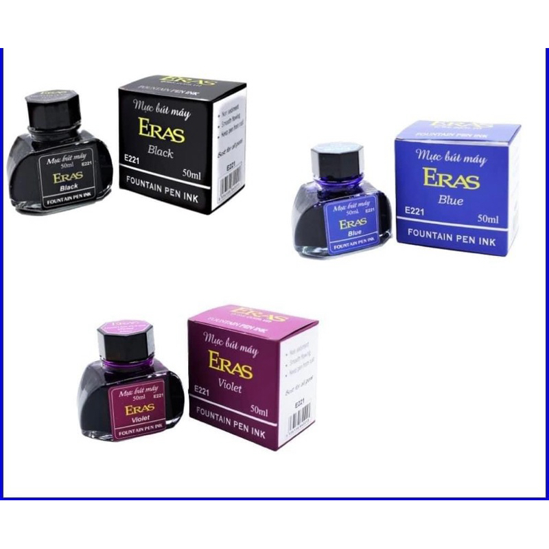 Mực lọ bút máy Eras E221 50ml