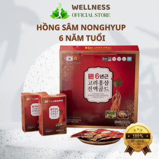 Nước Hồng Sâm NongHyup 6 Năm Tuổi Korean Red Ginseng Liquid Gold - Chuẩn Hàn