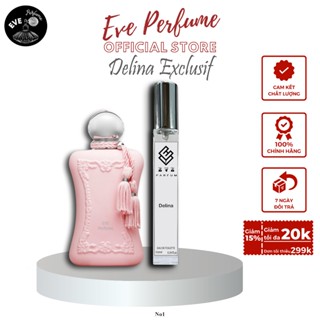 Nước Hoa Nữ Delina Exclusif EDP Hương Hoa Hồng Thơm Lâu Quý Phái Sang Trọng Chính Hãng HANA PERFUME chai 10ml
