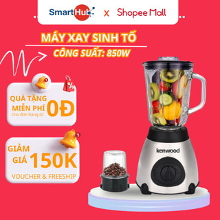 Máy xay sinh tố kenwood 2 cối , máy xay đa năng, xay hoa quả, cối xay hạt, công suất 850w