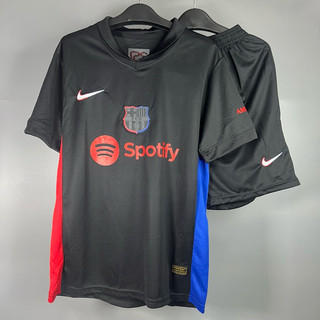 Bộ quần áo bóng đá thái CLB Barca Đen 24/25 - Áo bóng đá thái cao cấp - Đầy đủ logo