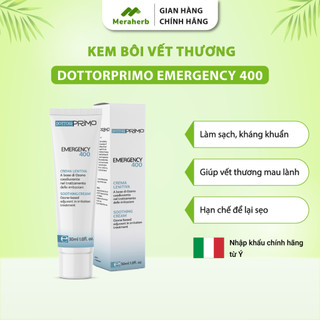 Kem Bôi Vết Thương DottorPrimo Emergency 400 Giúp Vết Thương Nhanh Lành Và Chống Sẹo