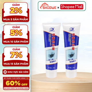 Keo Vá Tường SHODWE Chống Mốc Ẩm Làm Sạch Tường, Trám Trét Vết Nứt Khe Hở Tường
