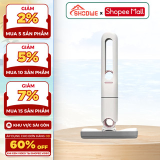 Cây Lau Tự Vắt SHODWE Thông Minh Mini 25cm Vệ Sinh Bếp, Kính Bọt Biển Siêu Thấm Hút Đa Năng