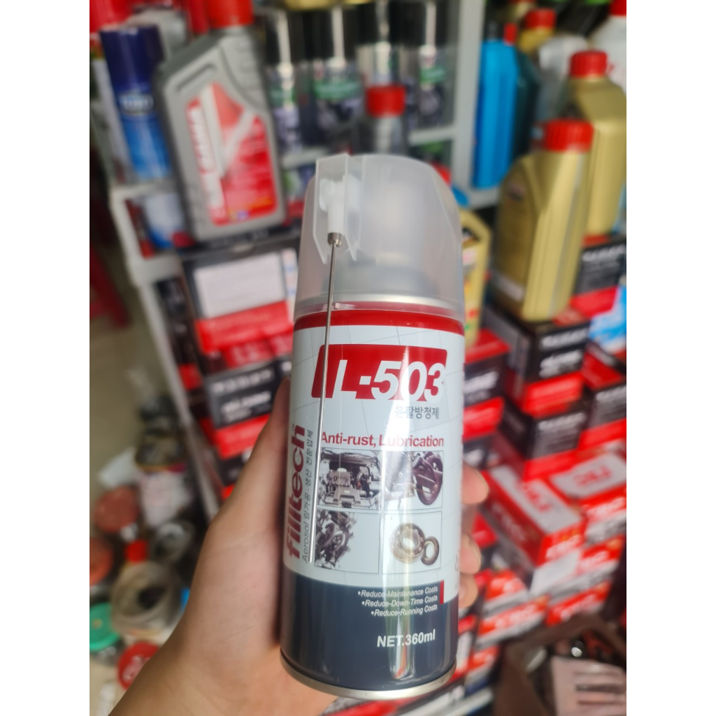 Chai xịt bôi trơn chống gỉ L-503 Hàn Quốc