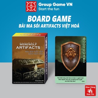 Bộ Bài Ma sói artifacts - Ma sói cổ vật chơi kèm cùng ma sói ultimate