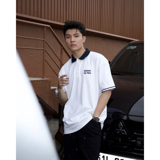 Áo Collar Polo / WHITE