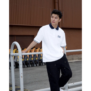 Áo Collar Polo / WHITE