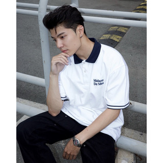 Áo Collar Polo / WHITE