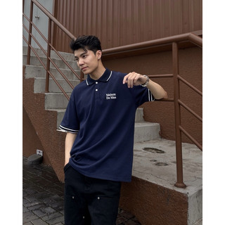 Áo Collar Polo / NAVI