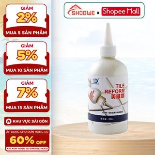 Lọ Sơn Kẻ Chỉ Gạch SHODWE Công Nghệ HQ 280ml - Keo Chà Ron Sứ Đa Năng
