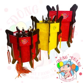 Lồng đèn Cung đình gỗ lục giác
